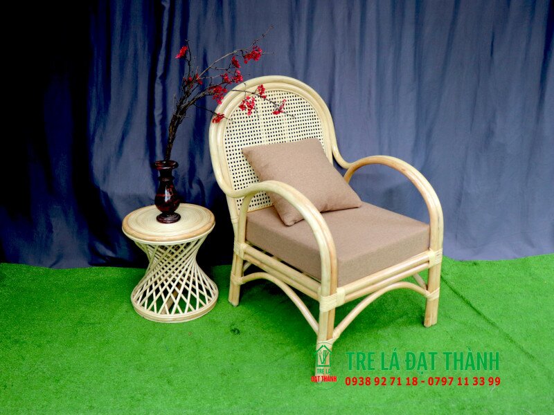 Bộ Bàn Ghế Mây Uống Trà - BBGMUT012